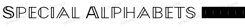 Special Alphabets 10字体转换